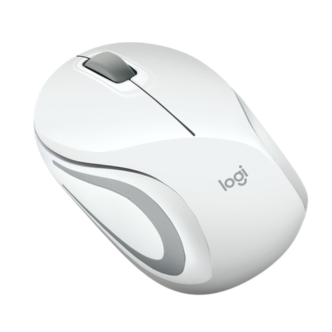 Chuột không dây Logitech M187 Wireless Trắng 910-005380