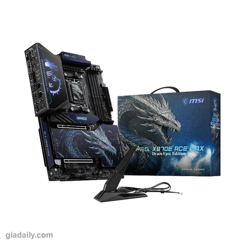 Mainboard MSI MEG X870E ACE MAX DRACO EPIC EDITION (AMD X870E, AM5, ATX, DDR5) - Giá Đại Lý