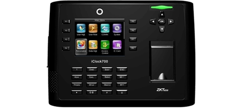 Máy chấm công vân tay thẻ ZKTeco iClock 700