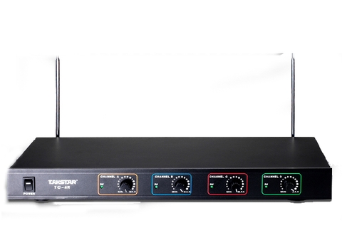 Bộ đầu thu micro không dây VHF đa năng 4 kênh TC-4R