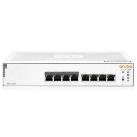 Switch PoE Aruba Instant On 1830 8G 65W - JL811A