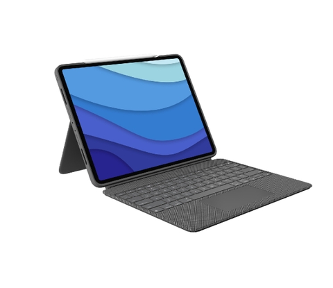 Bao da kèm Bàn Phím Logitech Combo Touch cho Ipad Pro 12.9 inch Gen 5th/6th 920-010215