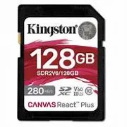 Kingston Canvas React Plus SDXC 128GB (SDR2V6/128GB)