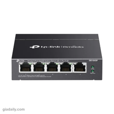 Switch PoE 5 cổng Gigabit TP-Link Omada DS105GP - Giá Đại Lý