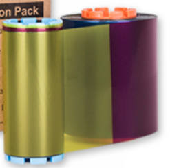 Ribbon màu YMCKO In được 400 mặt thẻ