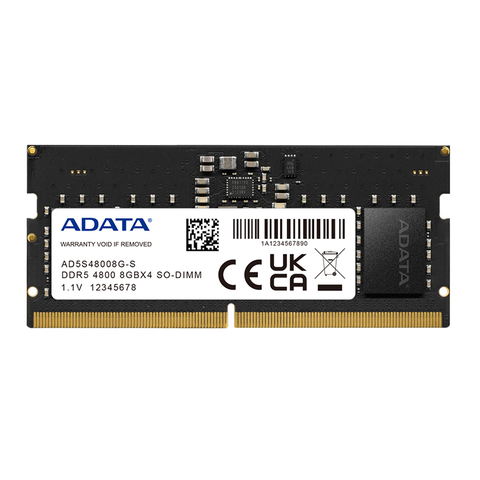 RAM Laptop ADATA DDR5 8GB 4800MHz (AD5S48008G-S – BH5Y)