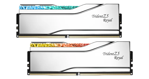 RAM Desktop G.Skill Trident Z5 Royal DDR5-6400 64GB Kit 2x32GB Bạc (F5-6400J3239G32GX2-TR5S)