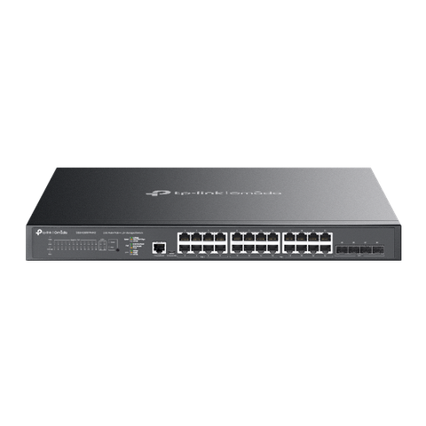 Switch PoE 24 cổng 2.5G TP-Link Omada SG3428XPP-M2 L2+ Managed PoE++ - Giá Đại Lý