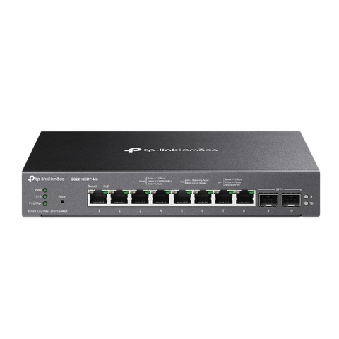 Switch PoE 8 cổng 2.5G TP-Link Omada SG2210XMP-M2 Smart - Giá Đại Lý