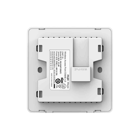 Bộ phát Wifi gắn âm tường RUIJIE REYEE RG-RAP1200(F)
