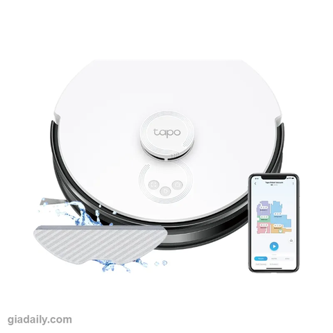 Robot hút bụi lau nhà Tapo RV30C Mop LiDAR 4200Pa pin 3200mAh - Giá Đại Lý