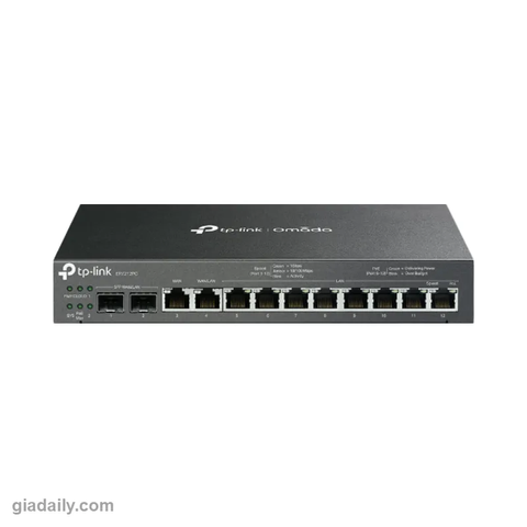 Router VPN Gigabit Omada ER7212PC PoE+ 8 cổng 110W - Giá Đại Lý