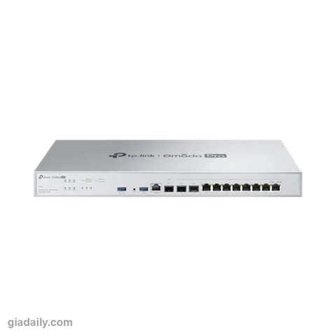 Router VPN Omada Pro G611 cổng 10G SFP+ 1.500.000 phiên nguồn kép - Giá Đại Lý