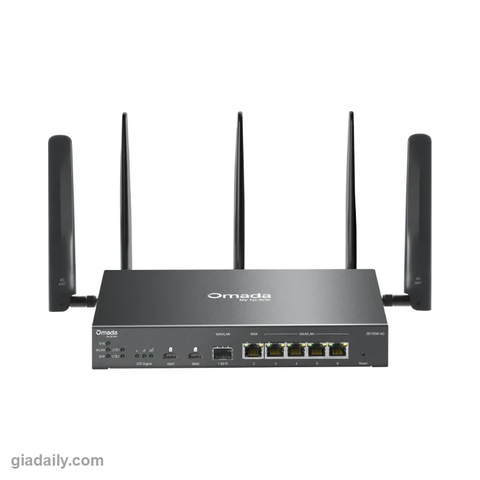 Router Wi-Fi 6 4G+ Cat6 Omada ER706W-4G AX3000 VPN Gigabit - Giá Đại Lý
