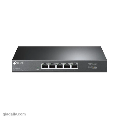 Switch 5 cổng 2.5G Multi-Gigabit TP-Link TL-SG105-M2 vỏ thép - Giá Đại Lý