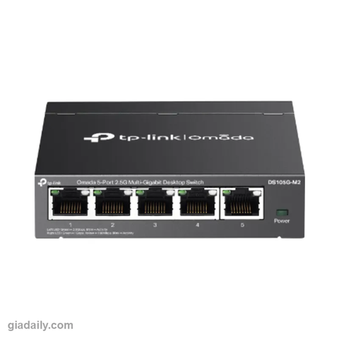 Switch 5 cổng 2.5G TP-Link Omada DS105G-M2 cắm là chạy - Giá Đại Lý