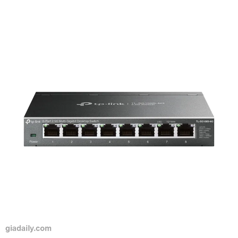 Switch 8 cổng 2.5G Multi-Gigabit TP-Link TL-SG108S-M2 vỏ thép - Giá Đại Lý