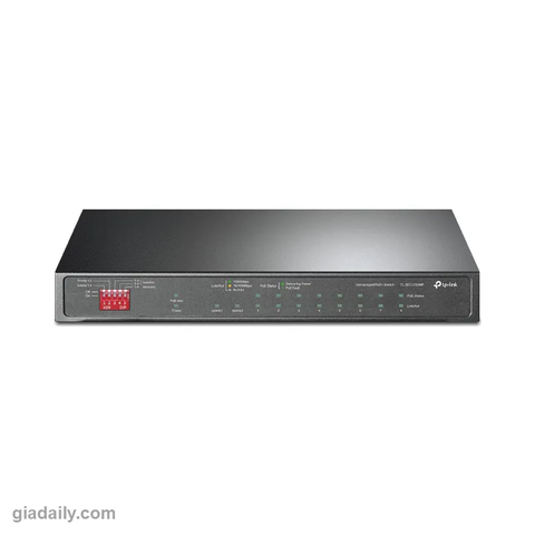 Switch PoE 10 cổng Gigabit TP-Link TL-SG1210MP 8 cổng PoE+ 123W - Giá Đại Lý