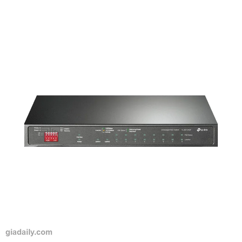 Switch PoE 10 cổng Gigabit TP-Link TL-SG1210P 8 cổng PoE+ 63W - Giá Đại Lý