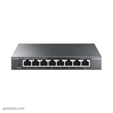 Switch PoE ngược Omada RP108GE 8 cổng Gigabit Managed Passive PoE - Giá Đại Lý