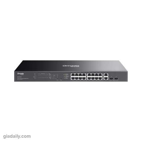 Switch PoE Omada 20 cổng Gigabit TP-Link ES220GMP 16 cổng PoE+ 250W - Giá Đại Lý