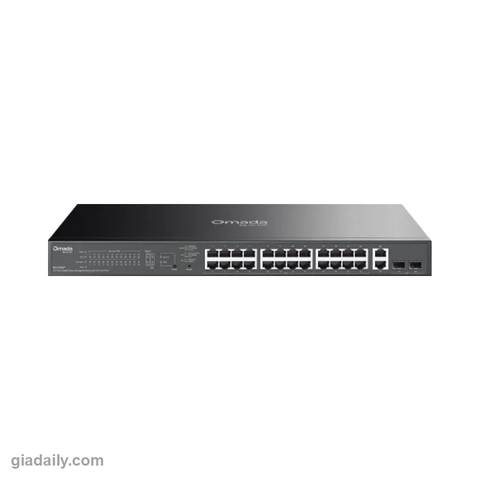 Switch PoE Omada 28 cổng Gigabit TP-Link ES228GP 24 cổng PoE+ 250W - Giá Đại Lý