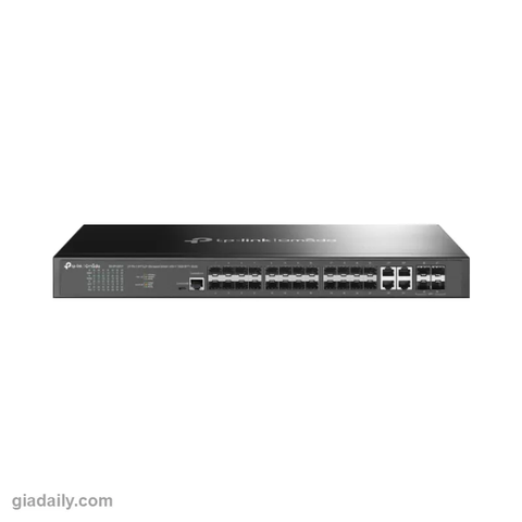 Switch 24 cổng SFP Gigabit TP-Link Omada SG3428XF L2+ Managed - Giá Đại Lý