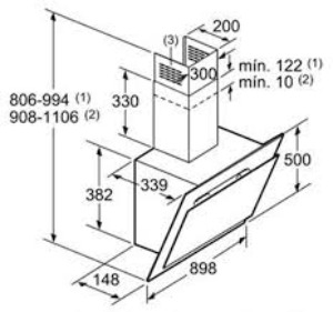 Máy Hút Mùi Bosch DWK97JM60 Thiết Kế Sang trọng