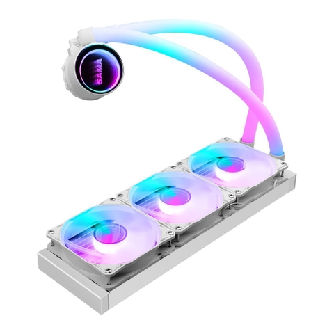 TẢN NHIỆT NƯỚC SAMA PS360MM WHITE