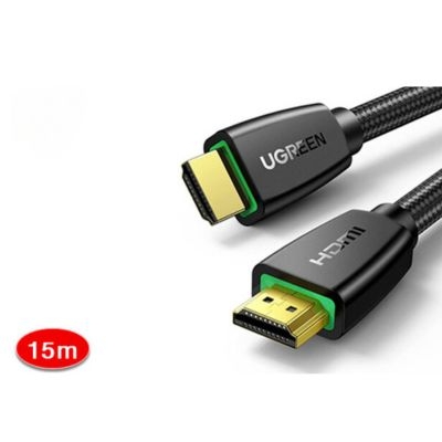 Cáp HDMI 15m chuẩn 2.0 Chính hãng Ugreen 40416 hỗ trợ 3D, 4K