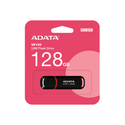 USB ADATA UV150 128GB USB 3.2 Gen1 Black (BH5Y)