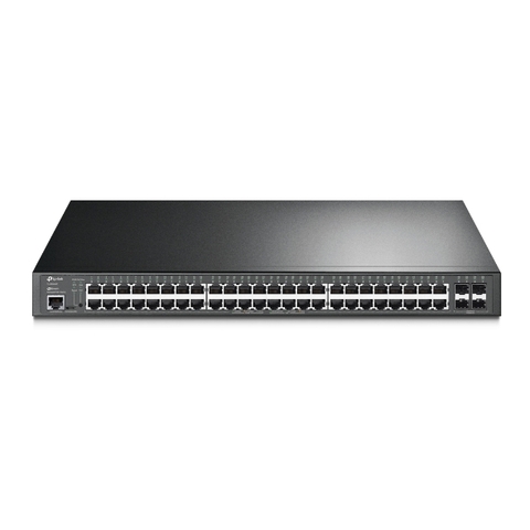 JetStream 52-Port Gigabit L2+ Managed Switch with 48-Port PoE+ TL-SG3452P