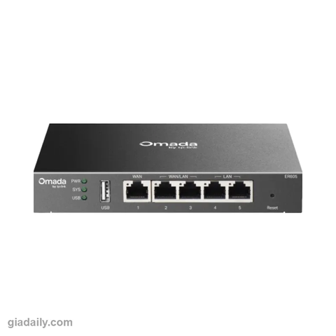 Router VPN Omada TP-Link ER605 Gigabit Multi-WAN SafeStream - Giá Đại Lý