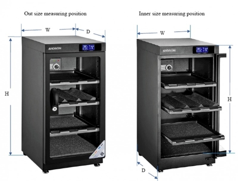 Tủ chống ẩm ANDBON AD-50C