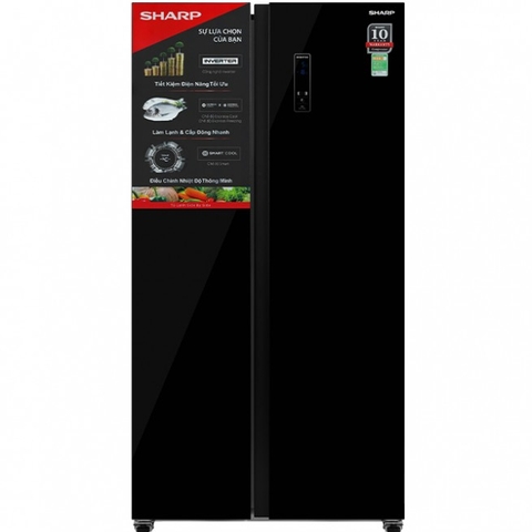 Tủ lạnh Sharp Inverter 600 lít SJ-SBXP600VG-BK MỚI 2023