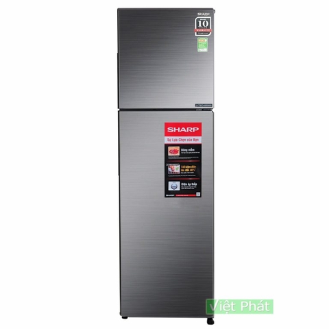 Tủ lạnh Sharp SJ-X281E-DS - 271 Lít (Bạc sẫm)