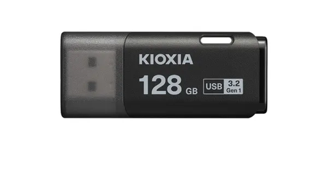 USB 128GB KIOXIA U301 USB 3.2 Gen 1 (Đen)