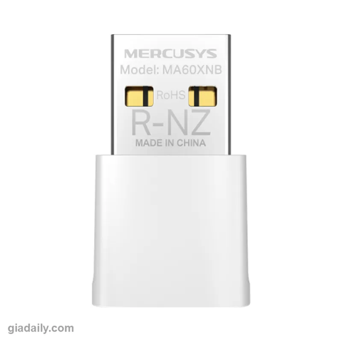 USB Wi-Fi 6 Bluetooth 5.3 Mercusys MA60XNB AX900 Nano - Giá Đại Lý