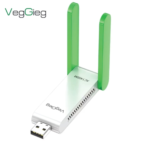 Bộ thu Wifi 2 râu 1400M 2.4-5G VK1401