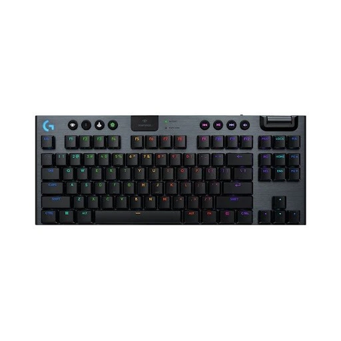 Bàn phím cơ không dây Logitech G915 X TKL Lightspeed Wireless/RGB/Tactile (Đen) (920-012726)
