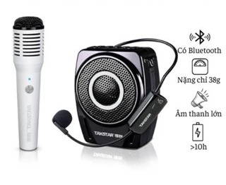 Loa trợ giảng sử dụng mic không dây cầm tay E8W