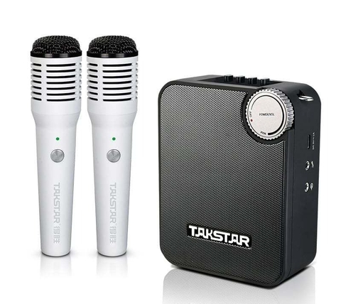 Loa trợ giảng E500W phiên bản sử dụng một micro không dây cầm tay