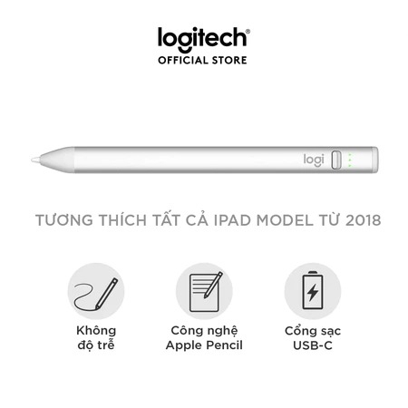 Bút cảm ứng Logitech Crayon (914-000073)