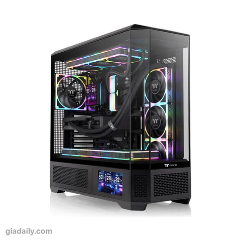 Vỏ case Thermaltake View 600 TG Full Tower Đen (không gồm màn hình LCD) - Giá Đại Lý
