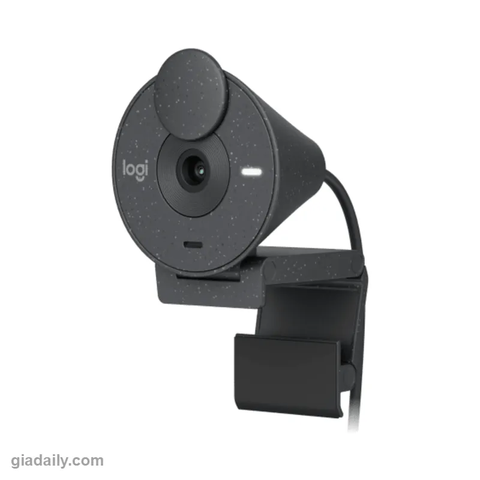 Webcam Logitech Brio 300 Full HD 1080p USB-C Graphite - Giá Đại Lý