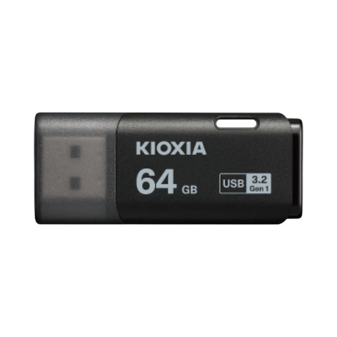 USB 64GB KIOXIA U301 USB 3.2 Gen 1 (Đen)