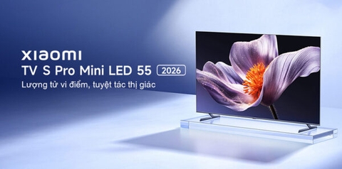 Tivi Xiaomi S Pro Mini LED 55 inch 2026 L55MB-SSEA – Bản Quốc Tế