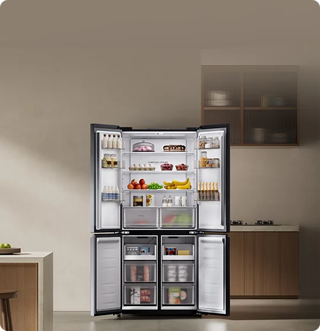 Tủ lạnh 4 cánh Xiaomi Mijia AI 510L – Bản Quốc tế