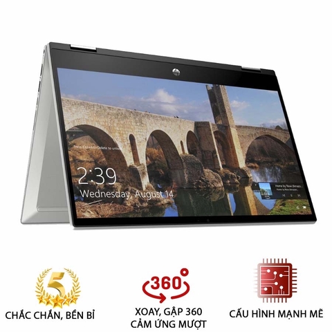 [Mới 100%] HP Pavilion 14 X360 2022 (Core i5 1235U/ Ram 8GB/ SSD 512GB/ 14 Inch FHD Cảm ứng xoay gập 360, Iris Xe Graphics)