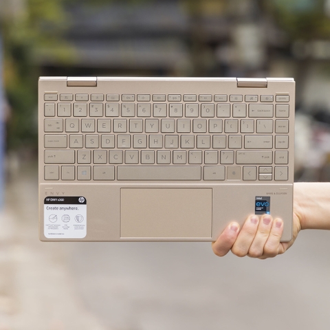 [mới 100%] HP Envy 13 X360 2021 GOLD SIÊU ĐẸP (Core i5-1135G7/ RAM 8G/ SSD NVMe 256G/ VGA Intel Iris Xe G7/ màn 13.3 inch Full HD IPS cảm ứng)